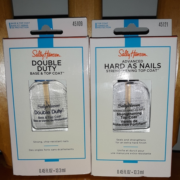 sally hansen Other - New Sally Hansen base & top coat & strengthening